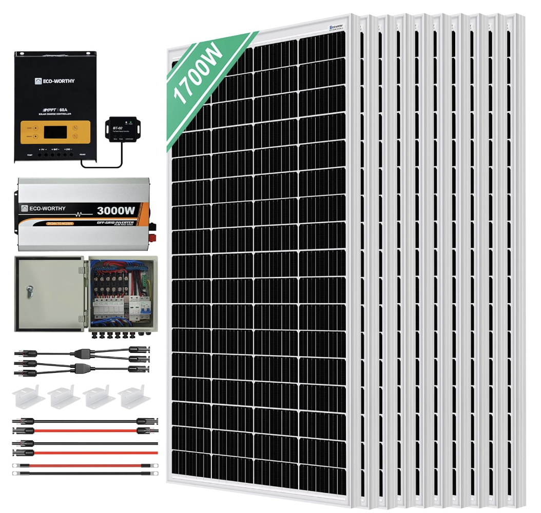 малка соларна система с акумулатор